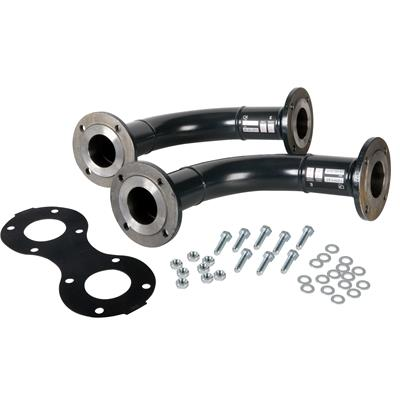 Flensfittingen met 2 aansluitingen