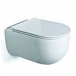 Globo Futuro Flush wandcloset met closetzitting softclose wit