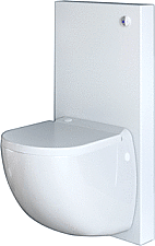 Sanibroyeur Closet met fecaliënvermaler Sanicompact C72LVCPLUSAWNL