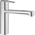 Grohe Get keukenkraan m. medium uitloop  super steel 30196DC0