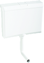 Wisa 790 laaghangend reservoir wit 8050426000