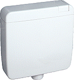 Rezi Opbouwspoelreservoir Ergonoom BB4800 WIT