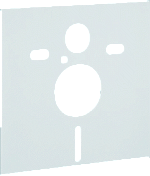 Geberit geluids isolatieset voor wandbidet en wandcloset 156050001 