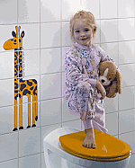 Pressalit Closetzitting Pinocchio 212000BB5999 LET OP KLEUR WIT