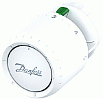 Danfoss Aveo RA thermostaatknop met nulstand 7-28 graden 015G4098