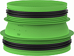 Duco DucoFlex aansluitstuk met rubber D180-D160 (M/M) 00004725
