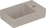 Villeroy & Boch Avento fontein m. kraangat rechts 36x22x11cm z. overloop ceramic+ almond 43003LAM