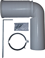 Laufen afvoerbocht verstelbaar 70-220mm 8900920000001 