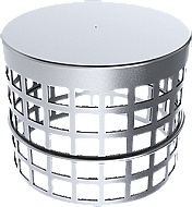 Burgerhout Afdekrozet rookgas/luchttoevoerbuis 400470806