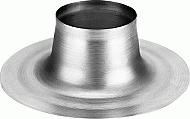 Burgerhout aluminium plakplaat ø138mm skyline/mugro 80/125 vent./bel.125mm 400453171