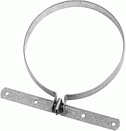 Ubbink Pijpbeugel diameter 131 kleur naturel kunststof dakbeschotbeugel 0169051