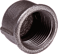 Nefit Industrial Fitting met 1 aansluiting Zwart 9173010008