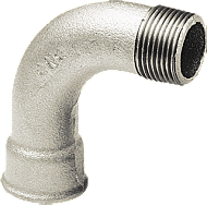 Nefit Industrial Fitting met 2 aansluitingen Gegalvaniseerd 9180010008