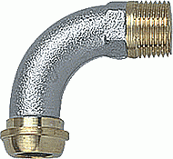 Herz Aansluitbocht 1/2" chroom 1624901