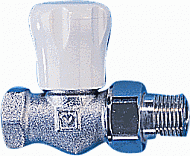 Herz GP handbediende radiatorkraan 3/8" Recht 1552320