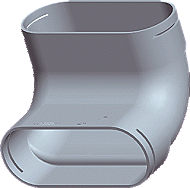 Zehnder Bocht ovaal luchtkanaal 990322012