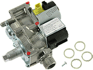 Vaillant gasgedeelte (incl regelaar) 0020053968