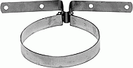 Burgerhout dakbeschotbeugel m.aal ø161mm rookgas 150mm blank 400453429 