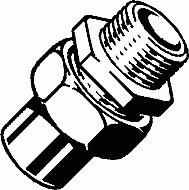 Viega 3-delige koppeling 22 x 3/4" 102685