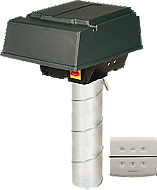 Orcon Pijpdakventilator MPV-10WR 420m3/h + RFT bediening 21100190