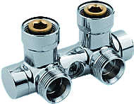 Vasco onderblok haaks 50mm chroom 118230000000099 