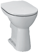 Jika Closet Lyra Plus closetpot PK vlakspoel +6cm wit H8253860002061