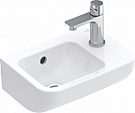 Villeroy & Boch Architectura fontein 36x26cm m. kraangat rechts m. overloop wit 43733601 