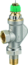 Danfoss Drukgecompenseerde regelafsluiter RA-DV haaks verkeerd (UK) DN15 013G7710