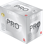 Laufen Pro combipack wandcloset rimless m. softclose closetzitting wit H8669570000001