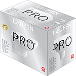 Laufen Pro combipack wandcloset zonder spoelrand met softclose closetzitting wit H8669510000001