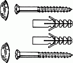 FISI Schroefbevestigingsset 46163731