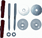 De Beer wastafel bevestigingsset m10x110 met plug 215100001