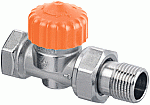 Heimeier Eclipse thermostaatkraan 1/2" binnendraad recht DN15 AFC verkort 346202000