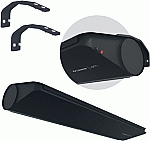 Flowair SLIM E-150 luchtgordijn zwart met beugel en sensor 1103815