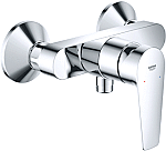 Grohe BauEdge douchekraan wandmodel 15cm m. koppelingen chroom 23635001
