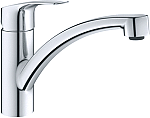 Grohe Eurosmart keukenkraan m. lage draaibare uitloop chroom 30260003