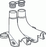 Pentec Geleidingsbocht leidingsysteem 185003001