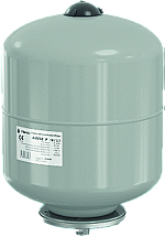 Flamco Airfix P expansievat 5 liter, voordruk 3,5 bar, werkdruk max. 10 bar grijs 24852
